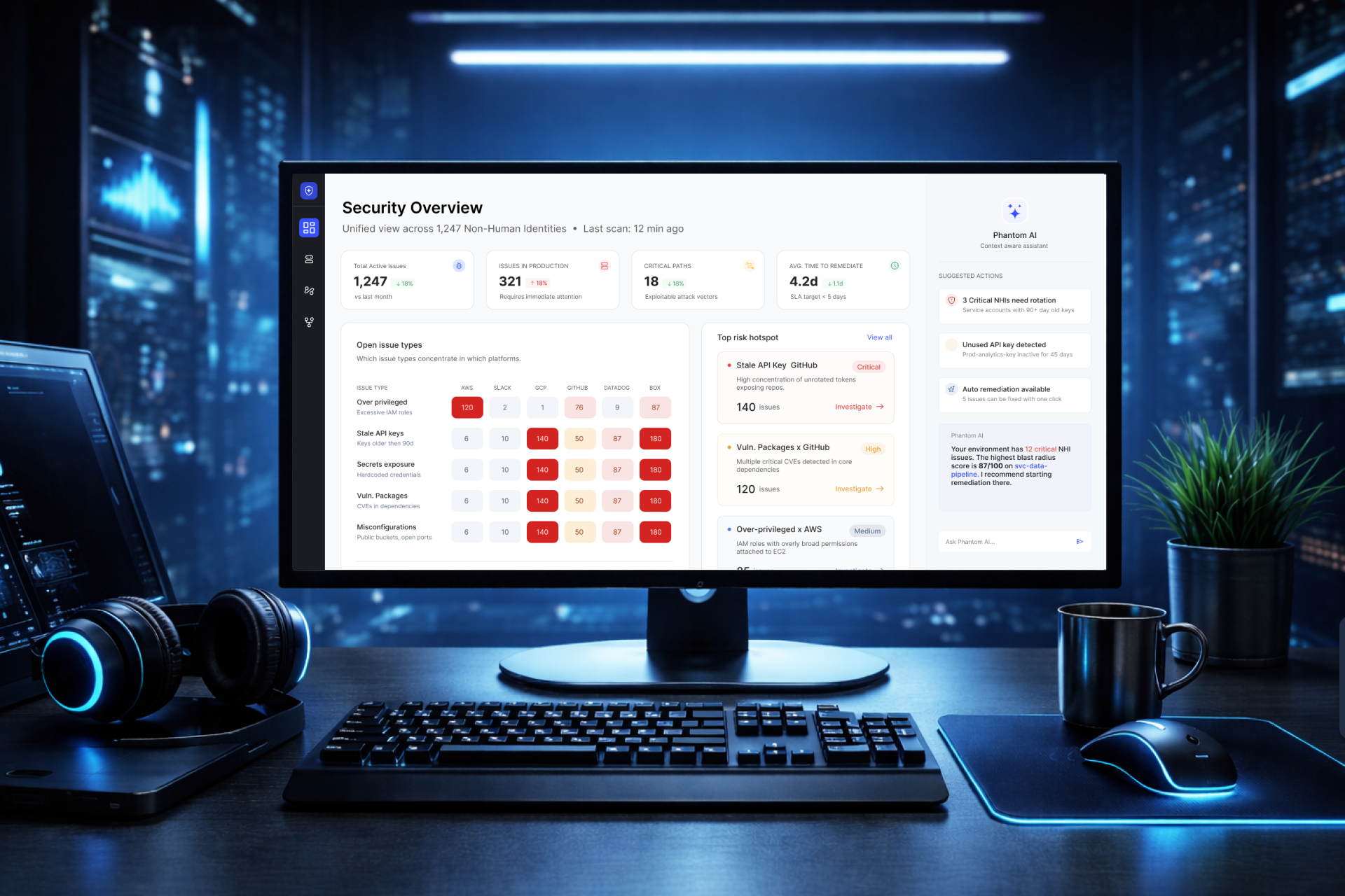 Phantom — Main UI